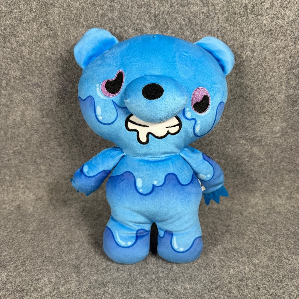 Deddy Bears Unisex Drip Slime Blue Bear Plush 9 Inch Blue Polyester Fiber